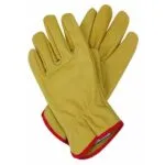 GUANTES VAQUETA 1/2P ELAS 220