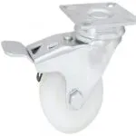 RUEDA NYLON B/G CON FRENO